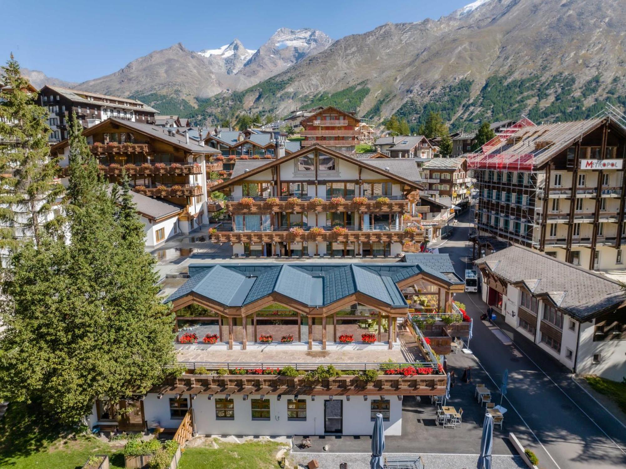 Walliserhof Grand-Hotel & Spa Relais & Chateaux Saas-Fee Eksteriør bilde
